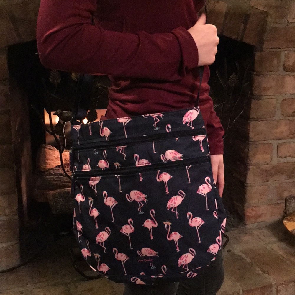 Vera Bradley Trio Zip Hipster Crossbody.